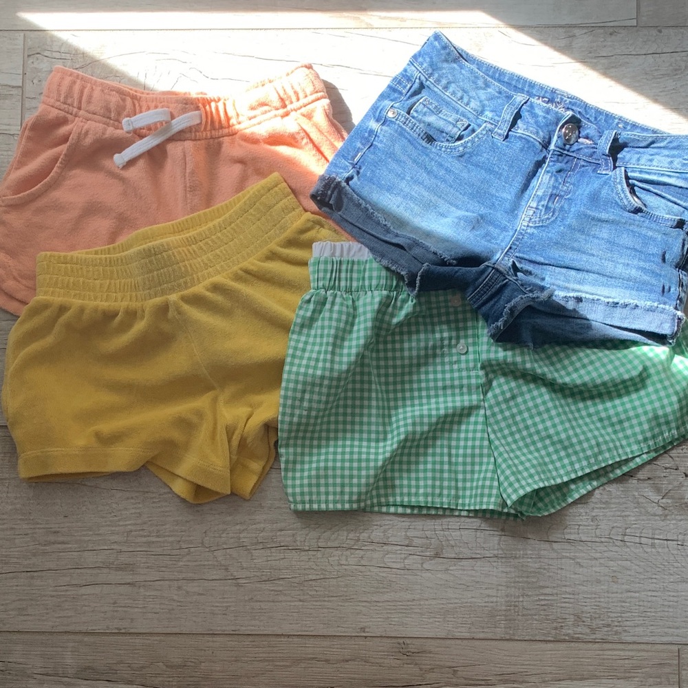 Girls 4 pair Short Bundle